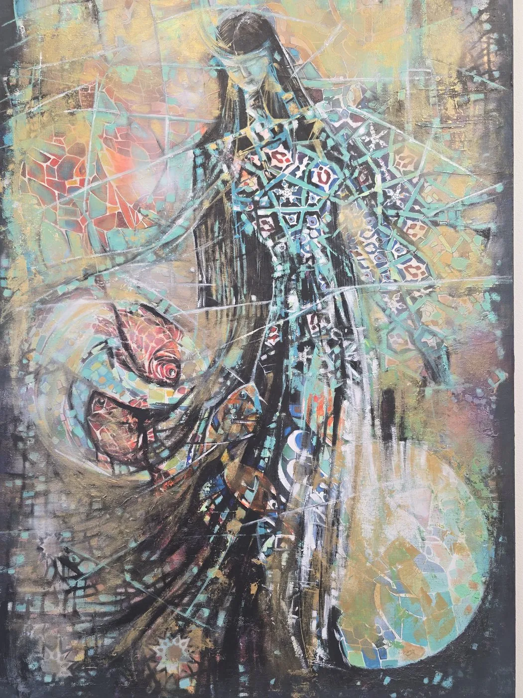 Painting by Fatemeh Yavari